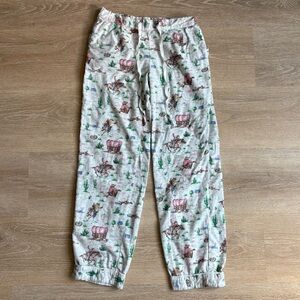 Cath Kidston Western Cowboy Flannel Pajama Pants